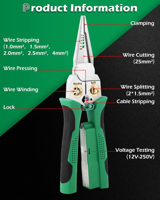 PowerGrip™ Wire Stripper Pliers