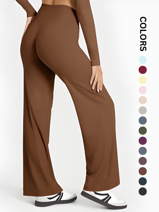 PeachSeam™ Wide-Leg Yoga Pants