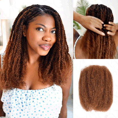 CoilCrown Afro Kinky Bulk Hair