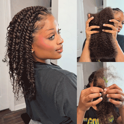 CoilCrown Afro Kinky Bulk Hair