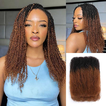 CoilCrown Afro Kinky Bulk Hair