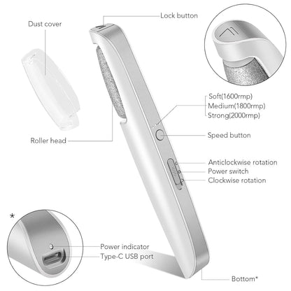 SilkStep Electric Callus Remover