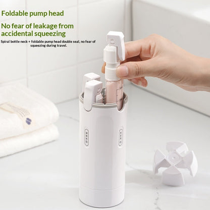 TravelSync™ - 4-in-1 Bottle Set