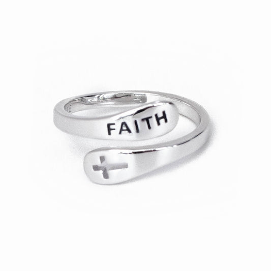 FaithAura™ - Cross Ring