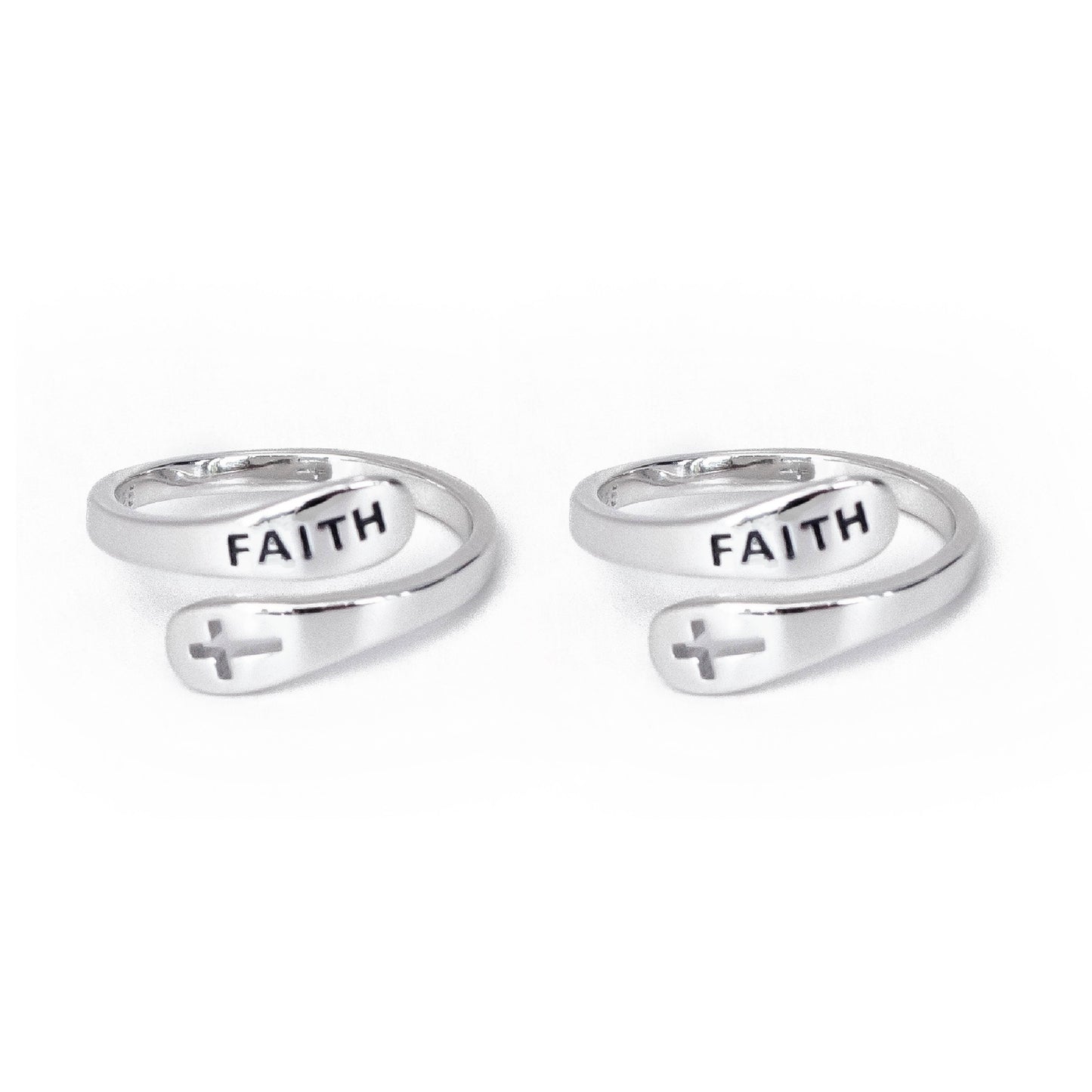 FaithAura™ - Cross Ring