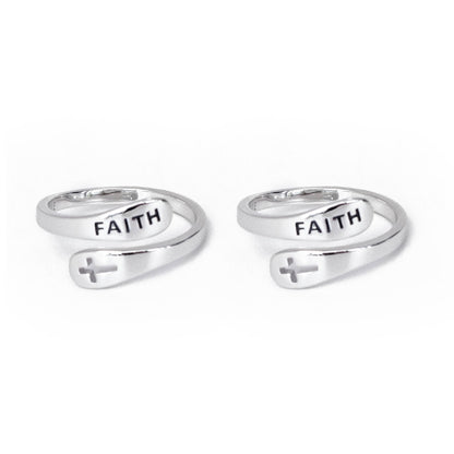 FaithAura™ - Cross Ring