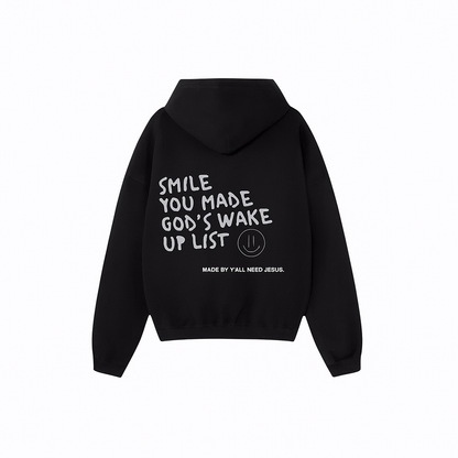 God’s Wake Up List Hoodie