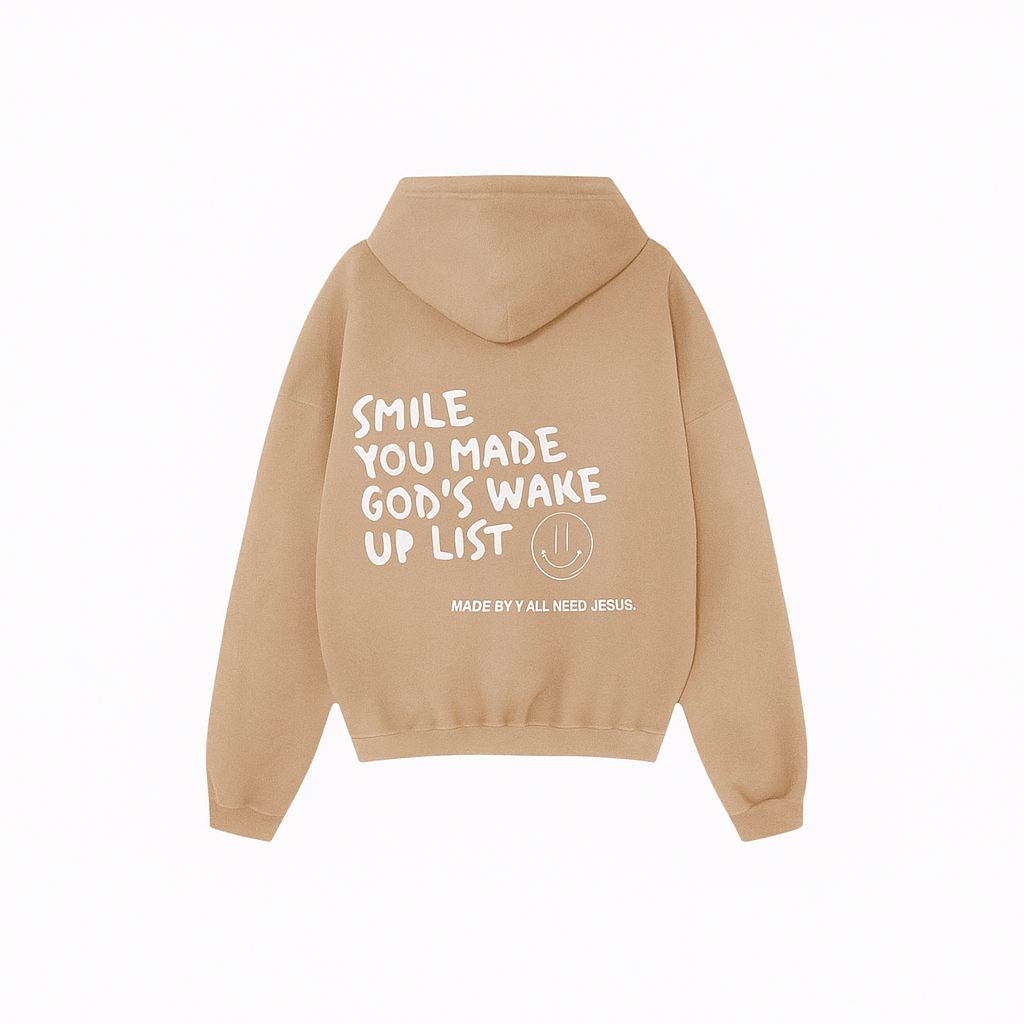 God’s Wake Up List Hoodie