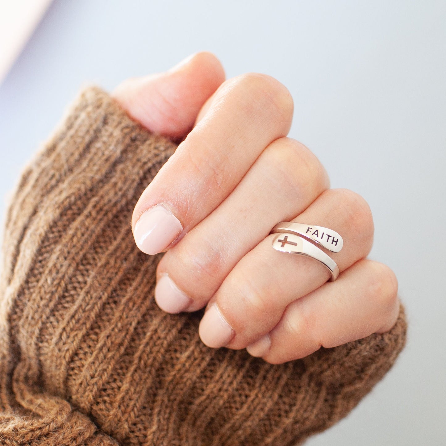 FaithAura™ - Cross Ring