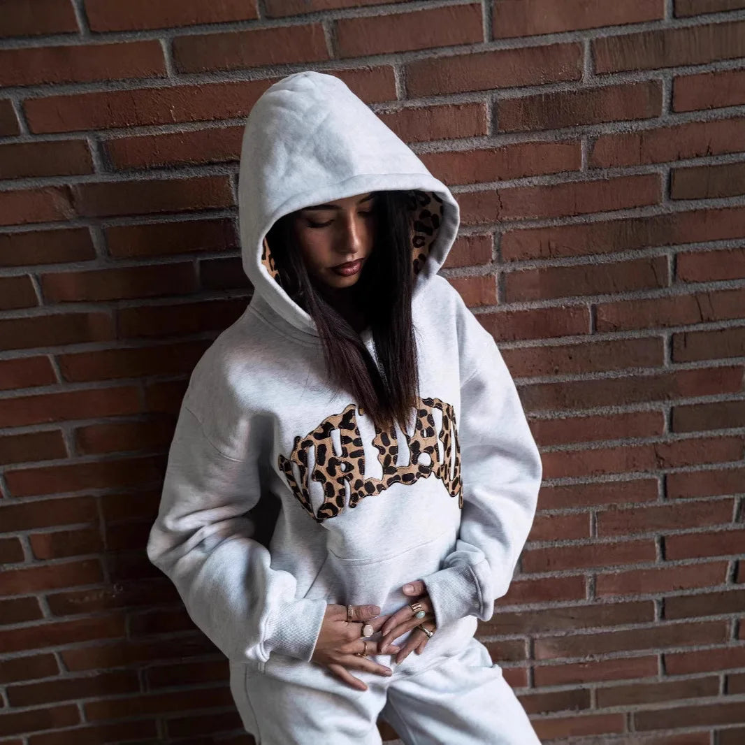 VLNCE Leopard Fleece Set