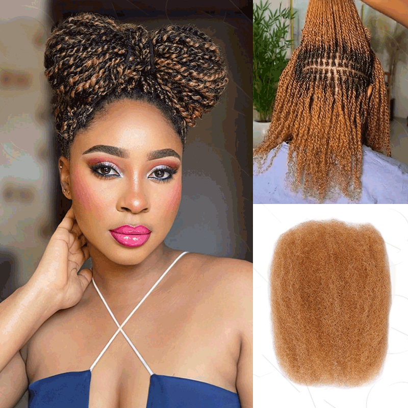 CoilCrown Afro Kinky Bulk Hair