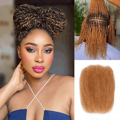 CoilCrown Afro Kinky Bulk Hair