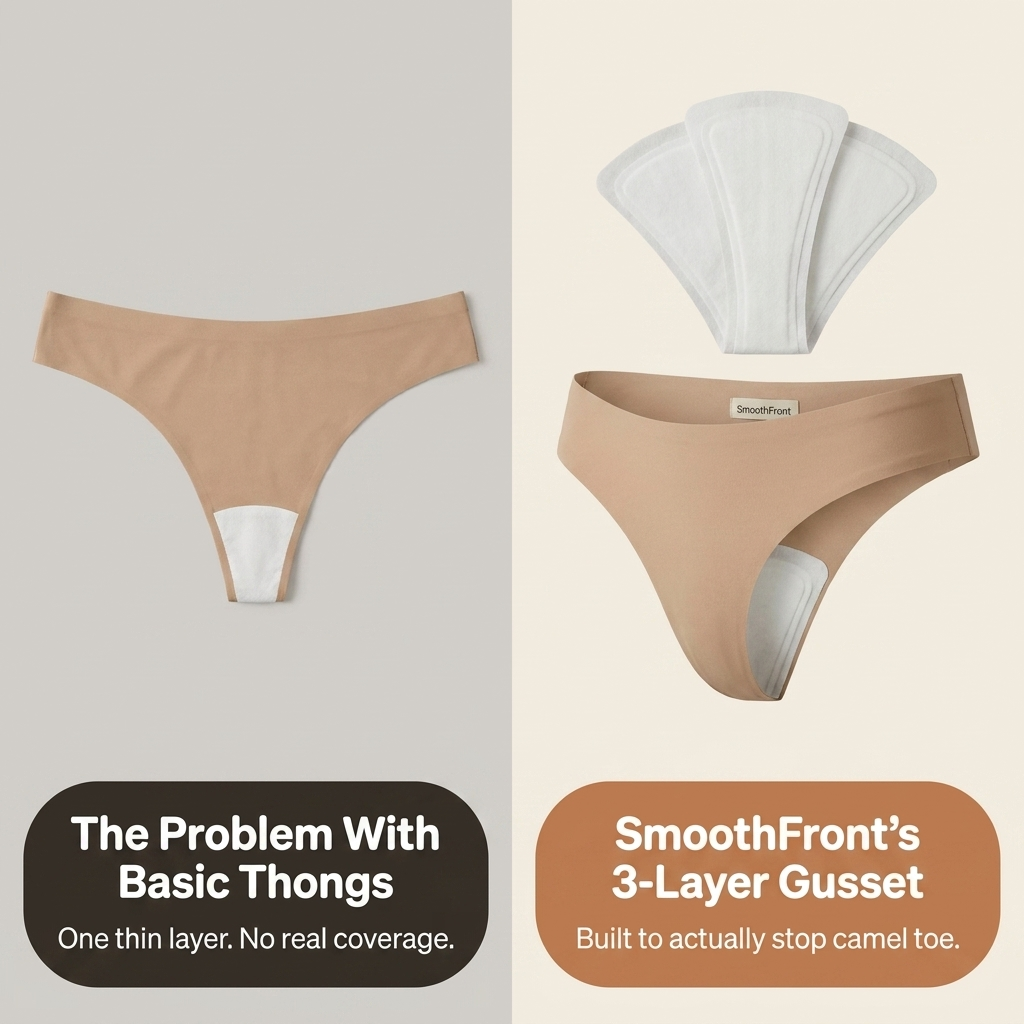 SmoothFront No-Show Thong