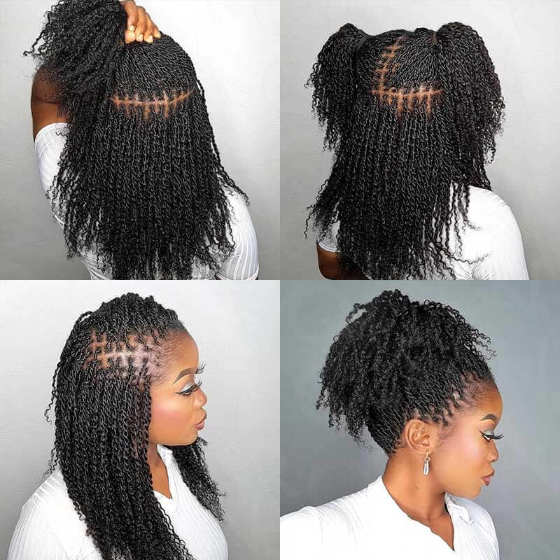 CoilCrown Afro Kinky Bulk Hair