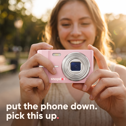 snapdot™ 4K Pocket Camera