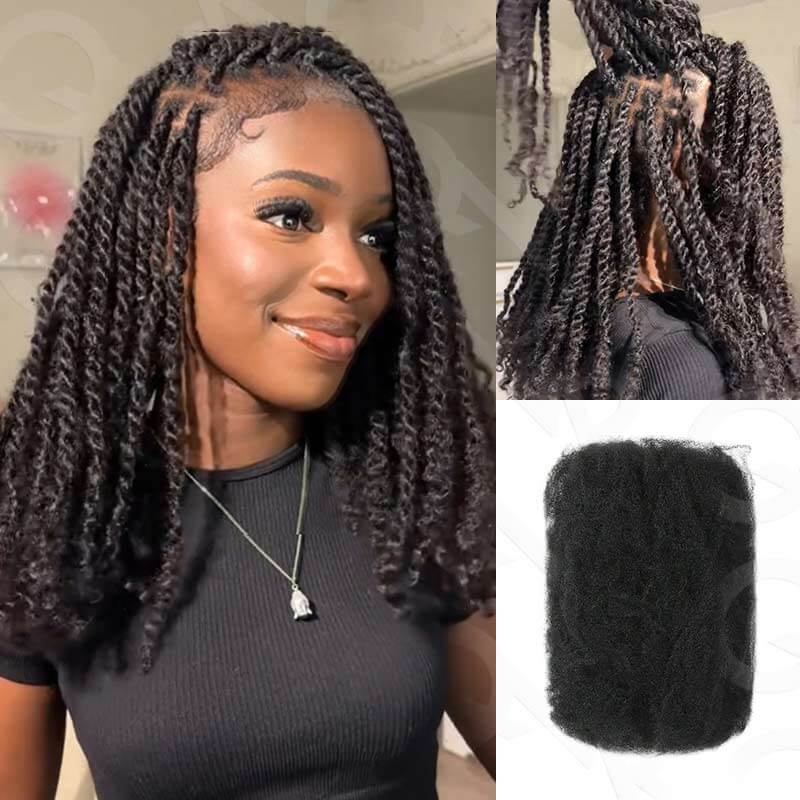 CoilCrown Afro Kinky Bulk Hair