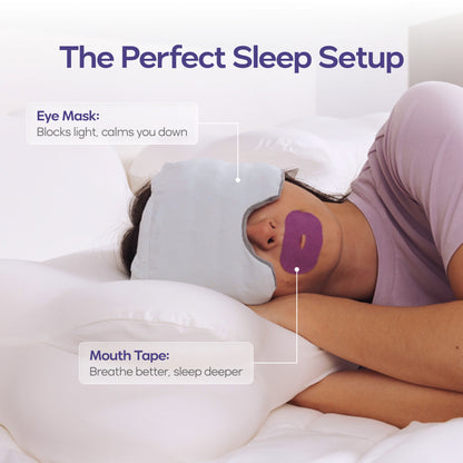 SOMNA | 360° Blackout Weighted Eye Mask